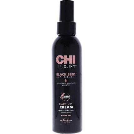 Chi Luxury Black Seed Oil Blend Blow Dry Cream 177Ml