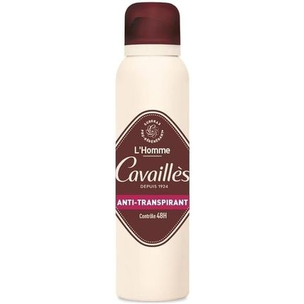 Roge Cavailles Absorb+ 48H Men Antiperspirant Spray 150Ml