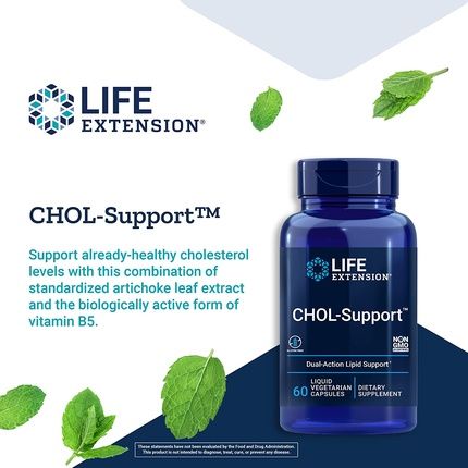Life Extension Chol-Support 60 Liquid Capsules - Image 3
