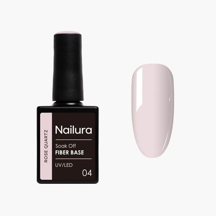 Nailura Fiber Base Rose Quartz 10 Ml