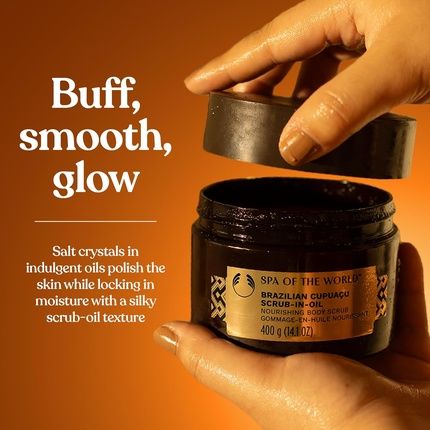 The Body Shop Spa Of The World Brazilian Cupuacu Scrub Oil 400G