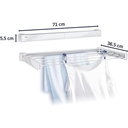 Leifheit Telegant 30 Protect Wall Dryer Foldable Clothes Drying Rack Robust - Image 3