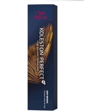 Wella Koleston Perfect Me+ 4/75 Medium Brown Mahogany 60Ml