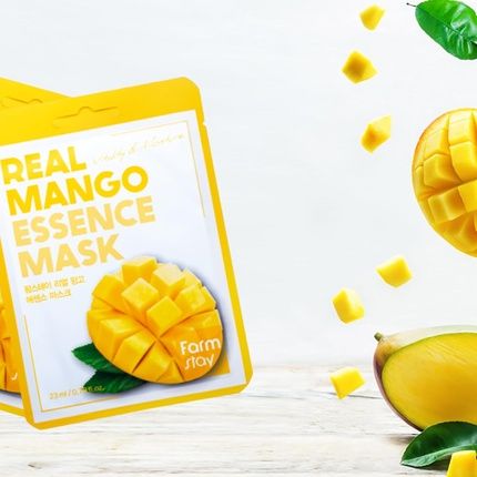 Farmstay Real Mango Essence Mask With Mango Extract