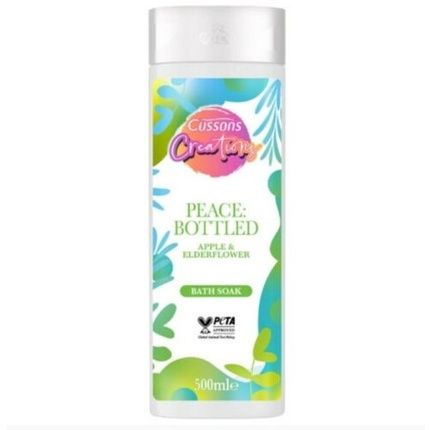 Cussons Peace Apple & Elderflower Bath Soak For Hygiene And Freshness 400Ml