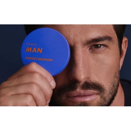 Pupa Man Perfect Bronzer 002 Face Powder, Naturally Tanned And Polished 6.5G - Image 3