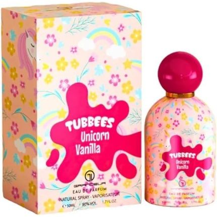 Grandeur Tubbees Perfume 50Ml Unicorn Vanilla - Unisex Kid-Friendly Gourmand