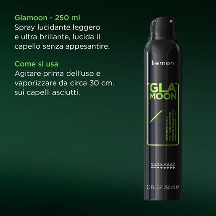 Kemon Glamoon Light Shine Spray For Very Shiny Hair