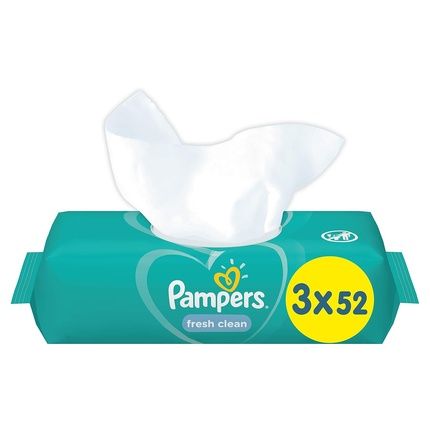 Pampers Fresh Clean Baby Wipes - 52 Pieces - Image 3