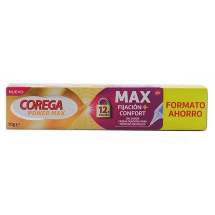 Corega Corega Power Max Fixing Cream For Dental Prostheses - 70G