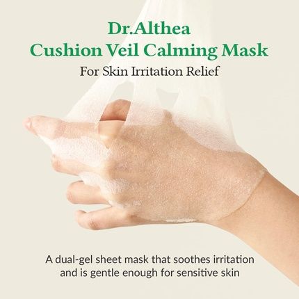 Dralthea Cushion Veil Calming Mask Cooling Mask To Help Reduce Redness