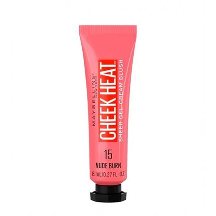 Maybelline Cheek Heat Gelcream Blush 15 Nude Burn 10 Ml
