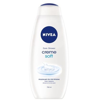 Nivea Creme Soft Care Shower Gel 750Ml