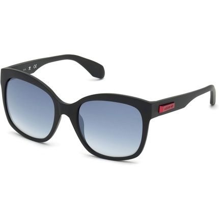 Adidas Women'S Or0012 Sunglasses Matte Black Smoke Mirror 54