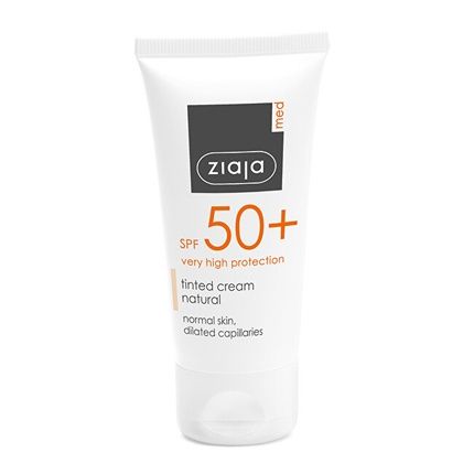 Tinted Cream For Normal Skin Spf 50+ Natural Shade 50 Ml