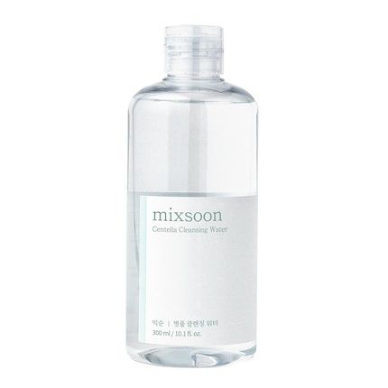 Mixsoon Centella Cleansing Water 10.14 Fl Oz 300Ml Face Cleanser For Sensitive Skin Centella Asiatica Aloe Vera