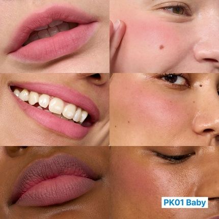 Blurry Pudding Pot Keychain Set Airbrushed Blush And Lip Buildable Pigment - Image 3