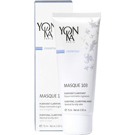 Yonka Masque 103 Purifying Clarifying Mask For Normal To Oily Skin 3.3Oz