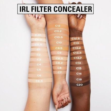 Makeup Revolution Irl Filter Finish Concealer Medium To Full Coverage Matte