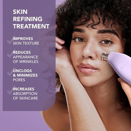 Foreo Kiwi Derma Microdermabrasion Machine Whitehead & Blackhead Remover Tool Lavender