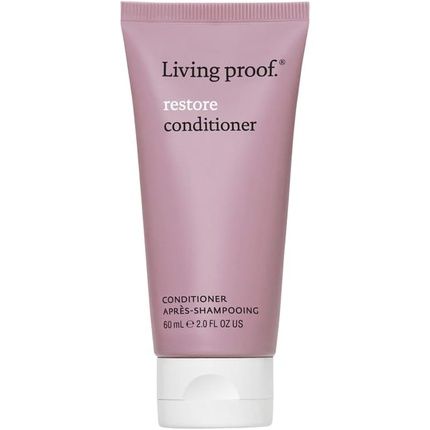 Living Proof Restore Shampoo & Conditioner Reverses Damage Softer Smoother Healthier Hair Silicone Free Paraben Free Vegan Conditioner 60Ml