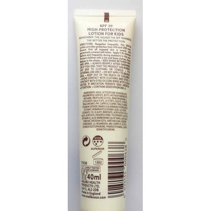 Tropic Malibu Kids Lotion Spf 30 40Ml - Image 3