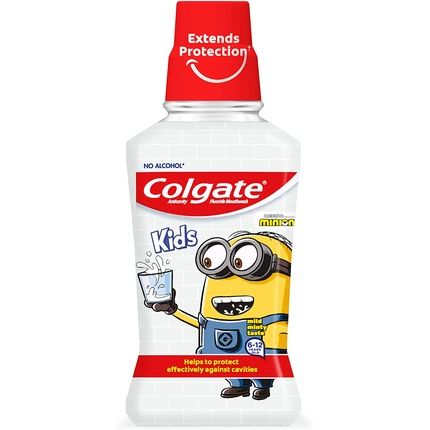 Colgate Mouthwash 250 Ml. Minions Soft Mint
