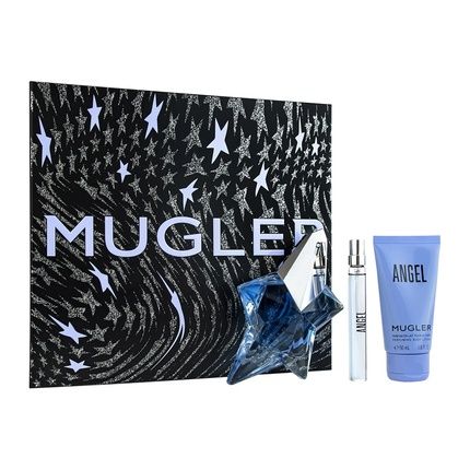 Thierry Mugler Angel Eau De Parfum Set 50Ml 10Ml Body Lotion 50Ml
