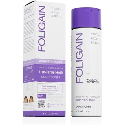 Foligain 2% Trioxidil For Thinning Hair Women'S Conditioner 236Ml 8Oz