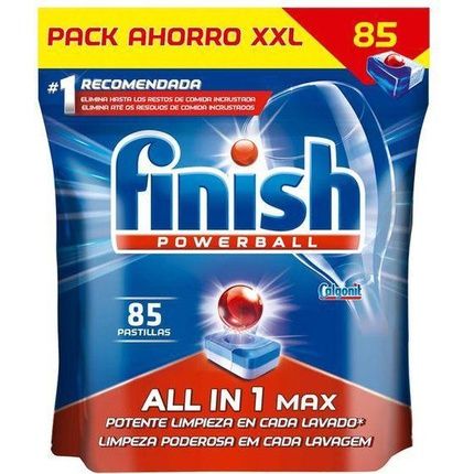 Finish All-In-One Regular Dishwasher Tablets (85 Pieces)