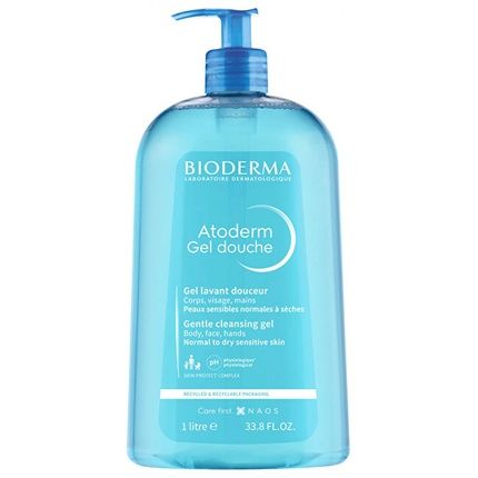 Bioderma Atoderm Gentle Shower Gel Nourishing Shower Gel For Dry Skin 1000Ml