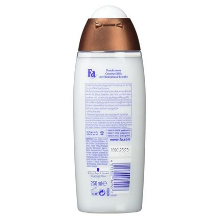 Fa Coconut Milk Shower Cream 250Ml