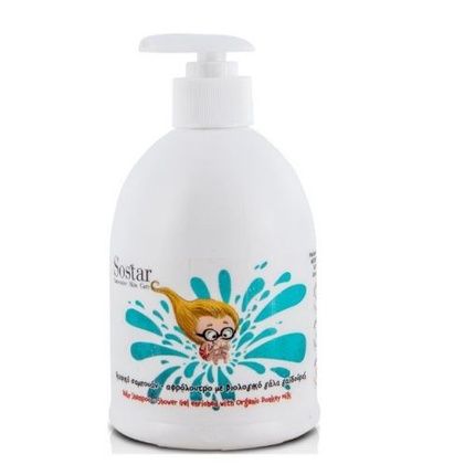 Sostar Baby Shampoo & Shower Gel With Organic Donkey Milk 500Ml
