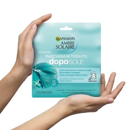 Garnier Ambre Solaire Aftersun Mask With Hyaluronic Acid 3 Pack - Image 3