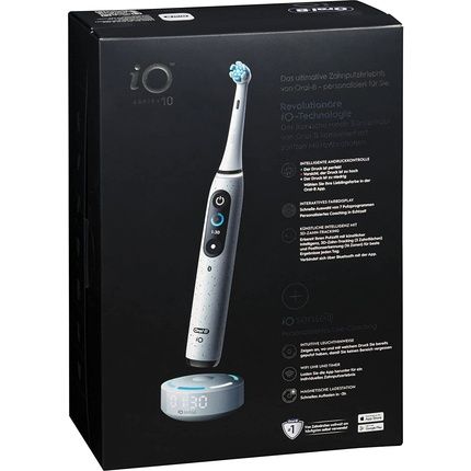 Oral-B Io Series 10 Electric Toothbrush With 7 Cleaning Modes And Iosense Stardust White