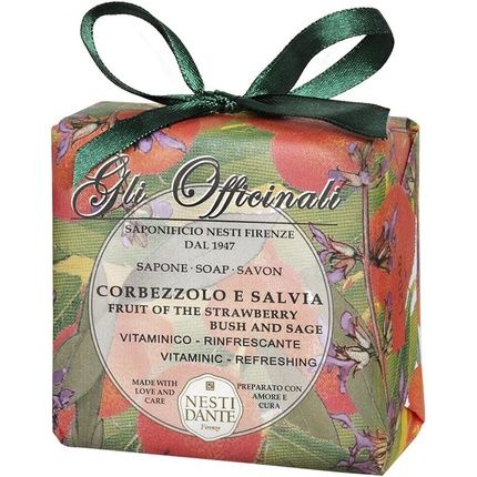 Nesti Dante Gli Officinali Strawberry Bush & Sage Soap