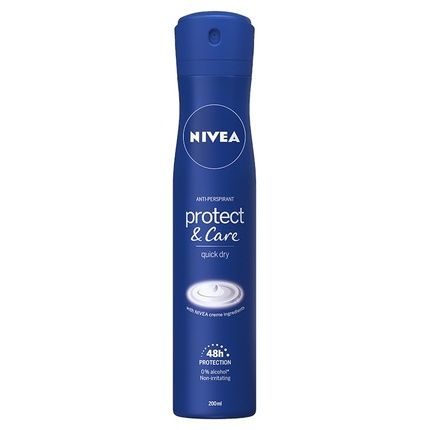 Nivea Protect & Care 48H Antiperspirant Spray For Women 200Ml