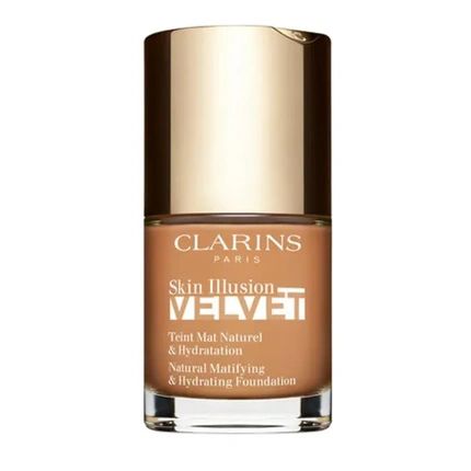 Clarins Paris Skin Illusion Velvet Natural Matifying & Hydrating Foundation 114N 30Ml