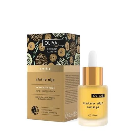 Olival Golden Immortelle Oil Deep Moisturizing Face Care 15Ml