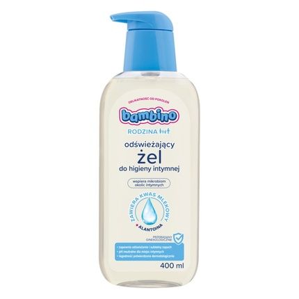 Bambino Refreshing Gel For Intimate Hygiene Hyperdelicate 400Ml