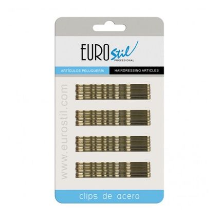 Clips De Acero - 70Mm Bronze - Eurostil 70Mm Bronze