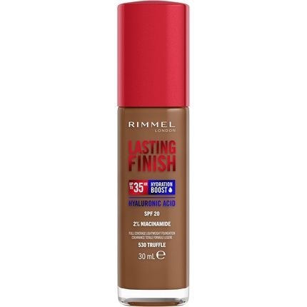 Rimmel Lasting Finish 35Hr Foundation 530 Truffle Full Coverage Hydrating