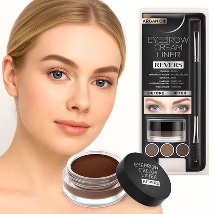 Revers Cosmetics Dipbrow Eyebrow Pomade Makeup With Duo Brush