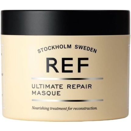 Reference Of Sweden Ref Ultimate Repair Masque 500Ml Deep Effective Hair Mask For Dry Damaged And Chemically Treated Hair