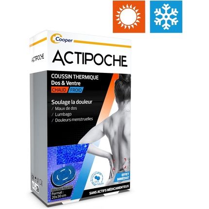 Cooper Actipoche Back & Stomach Microbeads Thermal Cushion