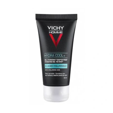 Vichy Homme Hydra Cool Face Gel 50Ml Hydrating Gel For Face And Eyes - Image 3