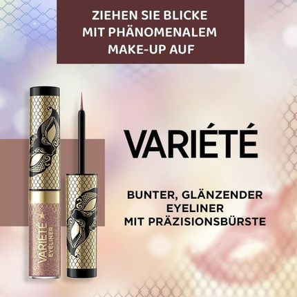 Eveline Cosmetics Variete Colorful Liquid Eyeliner No. 03 Chameleon - Long - Image 3