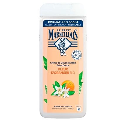 Le Petit Marseillais Orange Blossom Bio Shower Gel 650Ml