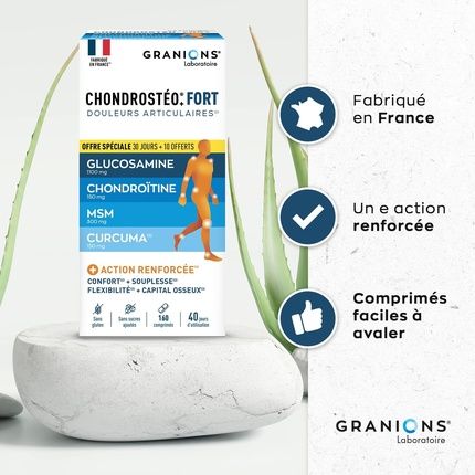 Granions Chondrosteo+ Strong Joints Reinforced Formula For Mobility - Image 3