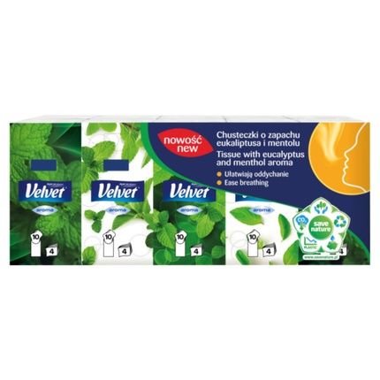 Velvet Aroma Scented Hygiene Wipes 10 X 10 Pieces